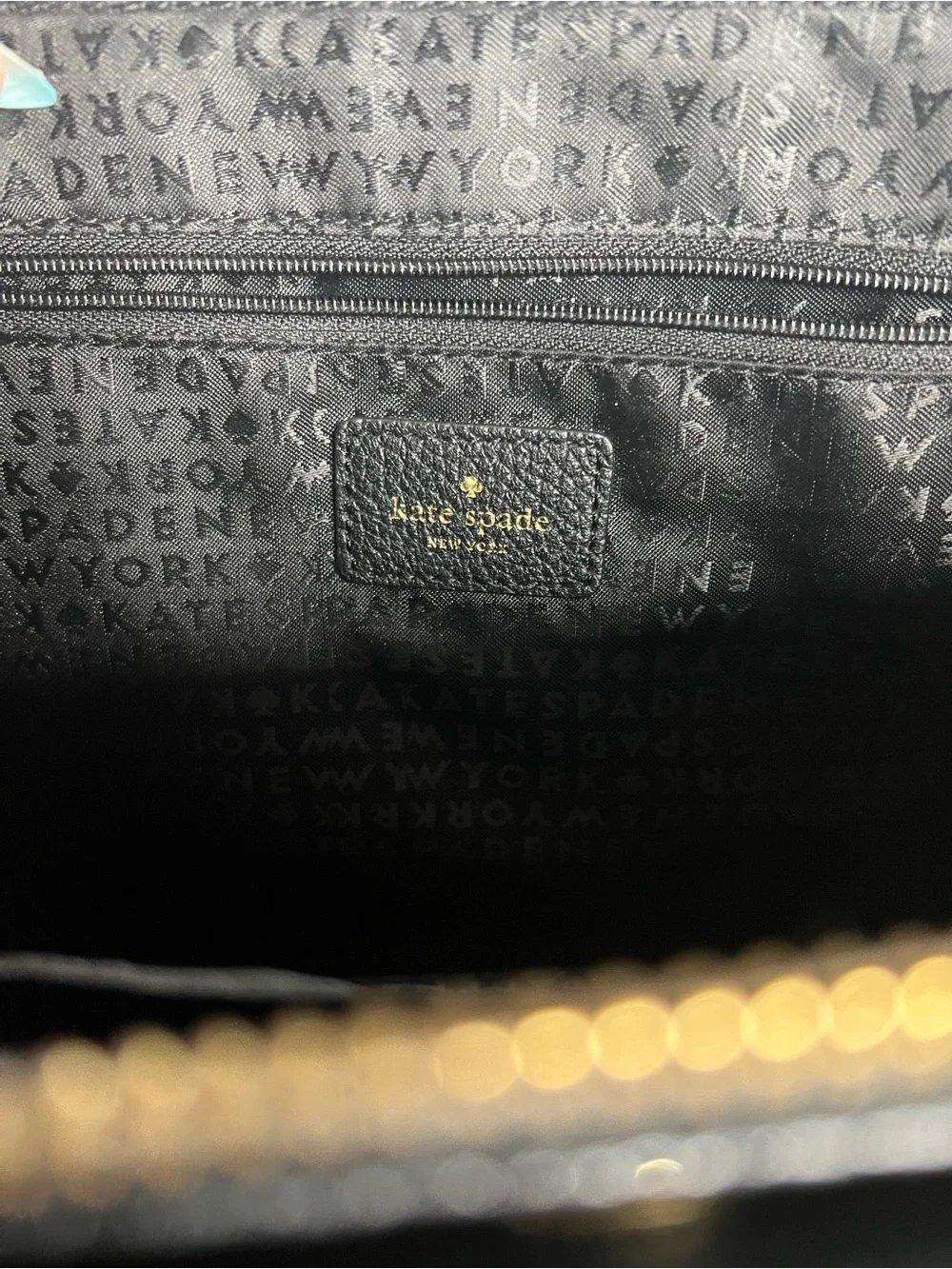 kate spade black pebbled leather crossbody satchel